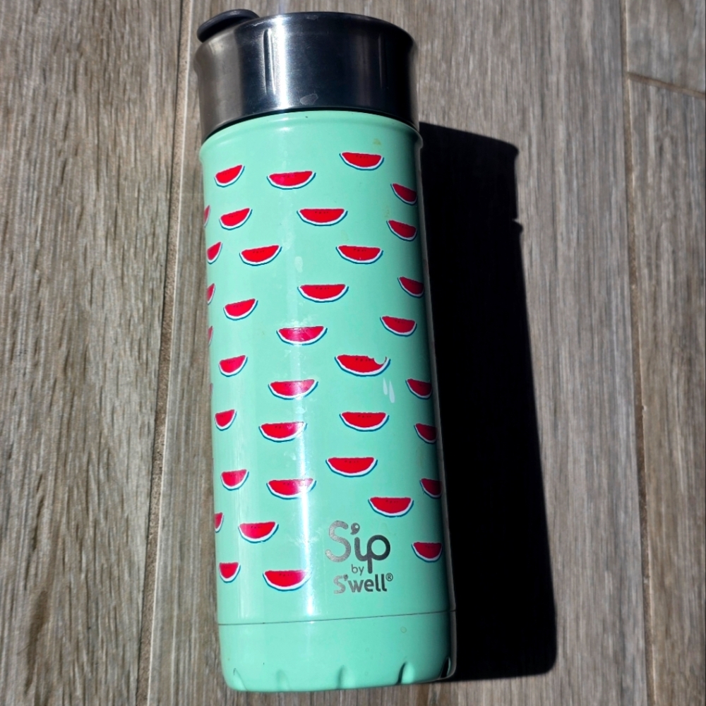 Sip by S'well Watermelon Print Bottle In Like New Condition
